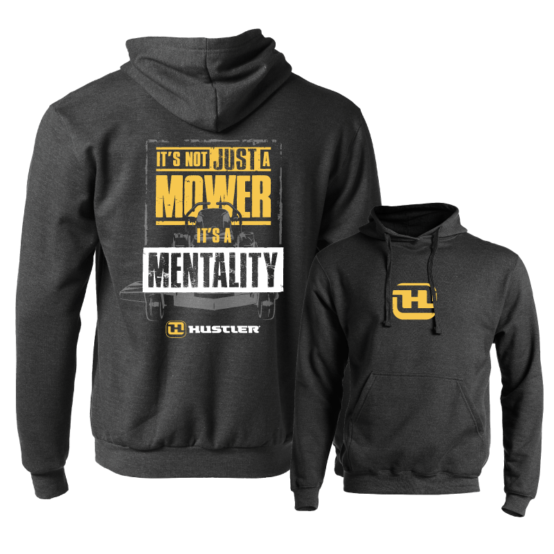 Hustler Mower Mentality Hoodie Hustler Gear Online Store